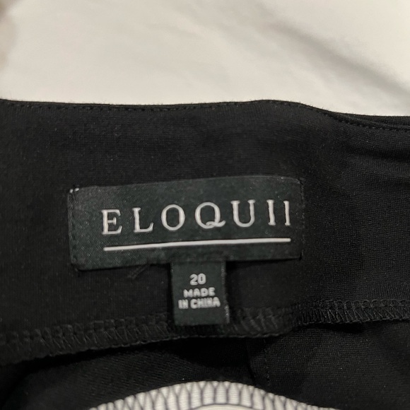 EUC - Eloquii Striped Pencil Skirt - Size 20w - Worn Once!! - Picture 4 of 14